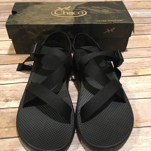 Chaco Other - NWT Chaco Z Cloud Black Sandals Size 13